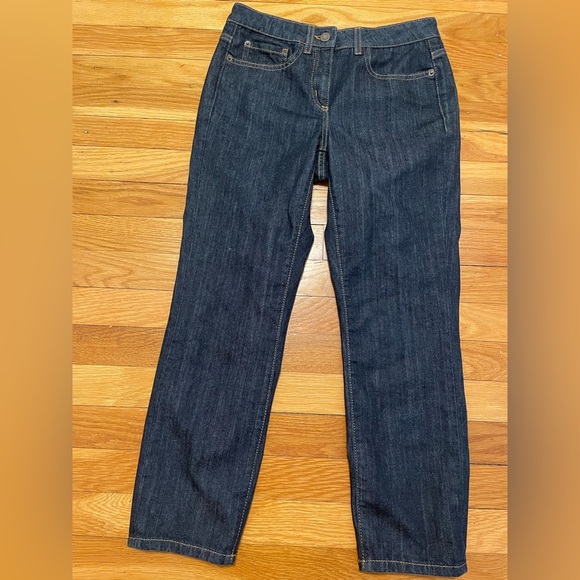 Boden 5-pocket straight leg blue jeans, size 4 - Picture 1 of 5